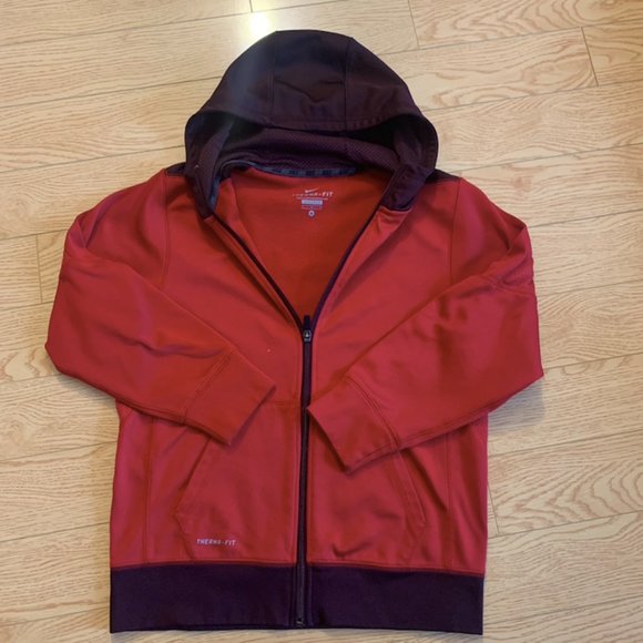 Boys Zip Up Hoodies Nike Roots Sweater Sweatshirt - Picture 4 of 5